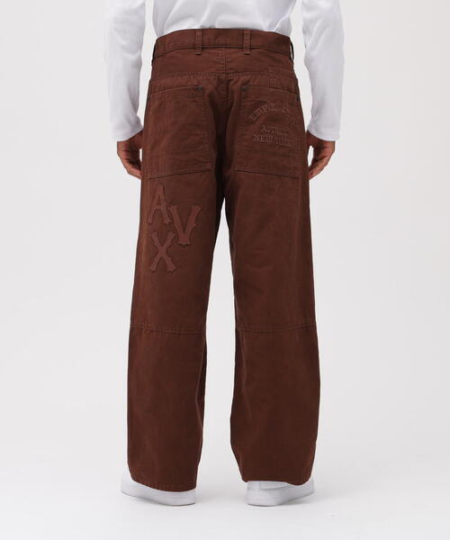 AVIREX(アヴィレックス)の「LEATHER PATCH DUCK DOUBLE KNEE / レザーパッチ ダック ダブルニー / AVIREX / アヴィレックス(その他パンツ・メンズ・ブラック/ブラウン・L/M/XL)」の14枚目の写真