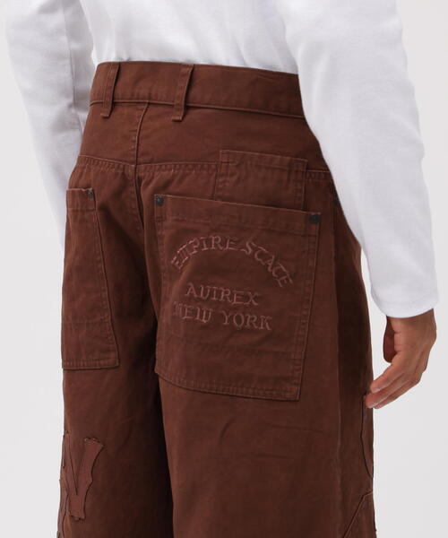 AVIREX(アヴィレックス)の「LEATHER PATCH DUCK DOUBLE KNEE / レザーパッチ ダック ダブルニー / AVIREX / アヴィレックス(その他パンツ・メンズ・ブラック/ブラウン・L/M/XL)」の20枚目の写真