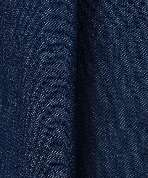 Rie Miller（リエミラー）の「【RM denim】リネン混ラップワイドパンツ（その他パンツ・レディース・キナリ/インディゴブルー・S/L/M）」の10枚目の写真