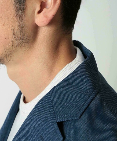 MEN'S BIGI(メンズビギ)の「【ACTIVE TAILOR/アクティブテイラー】シルケットスムースクルーネックTシャツ<接触冷感 / UVカット>(Tシャツ/カットソー・メンズ・ブラック/ホワイト/ブラウン/ベージュ/ネイビー・01/02/ 03/04)」の18枚目の写真