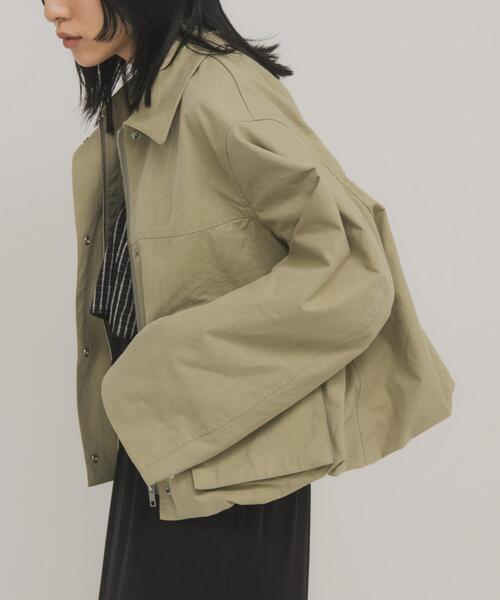 KBF（ケイビーエフ）の「2WAYカラーバルーンブルゾン（ブルゾン・レディース・カーキ/ベージュ系その他/ブラウン・ONE）」の7枚目の写真