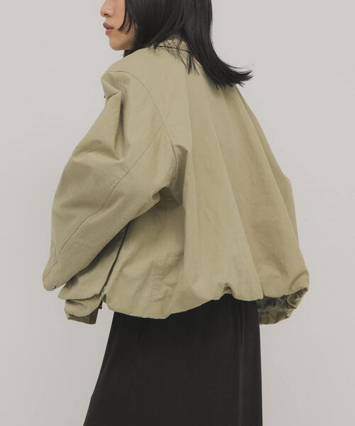 KBF（ケイビーエフ）の「2WAYカラーバルーンブルゾン（ブルゾン・レディース・カーキ/ベージュ系その他/ブラウン・ONE）」の8枚目の写真