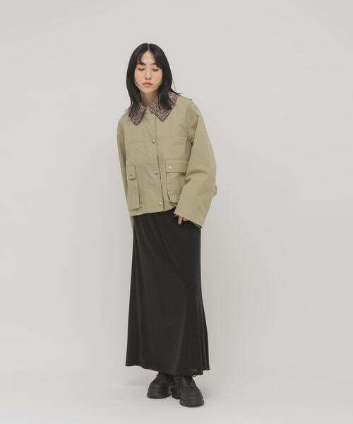 KBF（ケイビーエフ）の「2WAYカラーバルーンブルゾン（ブルゾン・レディース・カーキ/ベージュ系その他/ブラウン・ONE）」の10枚目の写真