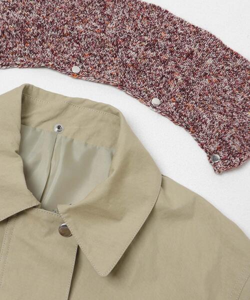 KBF（ケイビーエフ）の「2WAYカラーバルーンブルゾン（ブルゾン・レディース・カーキ/ベージュ系その他/ブラウン・ONE）」の12枚目の写真