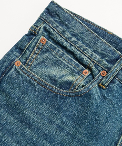 In・stru(men-tal).(インストルメンタル)の「【Maison MIHARAYASUHIRO / メゾンミハラヤスヒロ】HARD WASHED SELVAGE DENIM STRAIGHT PANTS/in・stru(men-tal).(デニムパンツ・メンズ・ブラック/インディゴブルー・44/46)」の15枚目の写真