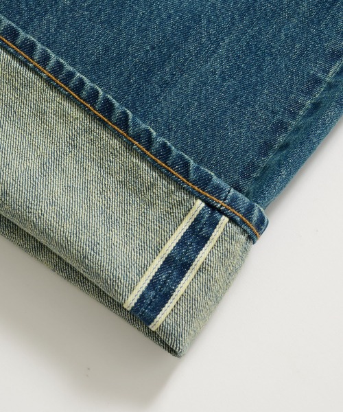 In・stru(men-tal).(インストルメンタル)の「【Maison MIHARAYASUHIRO / メゾンミハラヤスヒロ】HARD WASHED SELVAGE DENIM STRAIGHT PANTS/in・stru(men-tal).(デニムパンツ・メンズ・ブラック/インディゴブルー・44/46)」の17枚目の写真
