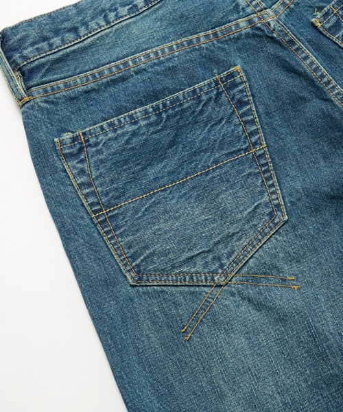 In・stru(men-tal).(インストルメンタル)の「【Maison MIHARAYASUHIRO / メゾンミハラヤスヒロ】HARD WASHED SELVAGE DENIM STRAIGHT PANTS/in・stru(men-tal).(デニムパンツ・メンズ・ブラック/インディゴブルー・44/46)」の18枚目の写真
