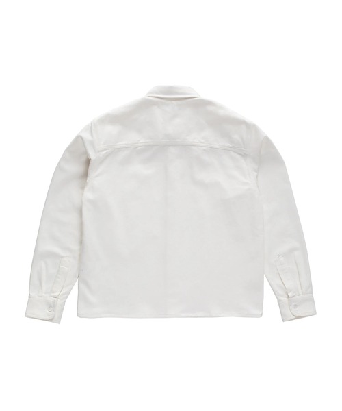 POP TRADING COMPANY(ポップトレーディングカンパニー)の「Pop Trading Company/ポップトレーディングカンパニー オーバーシャツ BUTTON OVERSHIRT(シャツ/ブラウス・メンズ・ホワイト・S/M)」の6枚目の写真