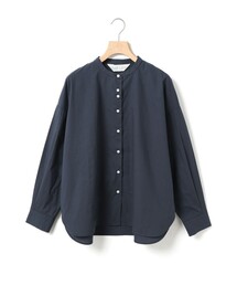 MidiUmi | MidiUmi バンドカラーシャツ(シャツ/ブラウス)