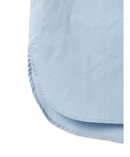 MidiUmi（ミディウミ）の「MidiUmi バンドカラーシャツ（シャツ/ブラウス・レディース・ピンク/サックスブルー/オフホワイト/ネイビー・FREE）」の11枚目の写真