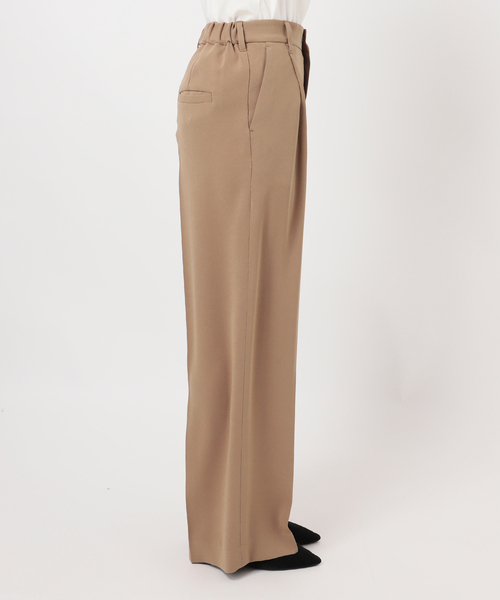 journal standard L'essage（ジャーナルスタンダードレサージュ）の「ジョーゼット タックパンツ（その他パンツ・レディース・ブラック/ブラウン系その他/イエロー・36/38）」の21枚目の写真