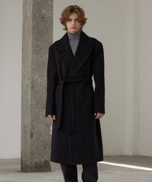 DECOROSO（デコローゾ）の「マエルローブロングコート[ブラック]（ダッフルコート）」
