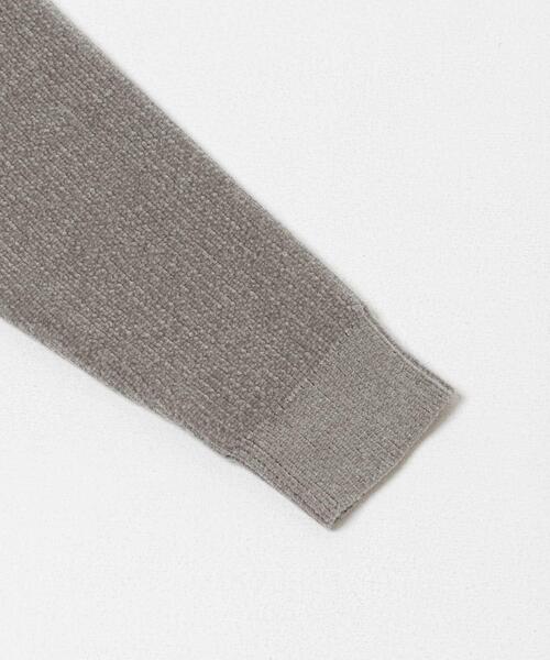 ITEMS URBANRESEARCH(アイテムズ アーバンリサーチ)の「ダブルフェイスシェニールクルーネックニット(ニット/セーター・メンズ・ホワイト/ブラック系その他/グレー系その他/ブルー系その他・MEDIUM/LARGE)」の14枚目の写真