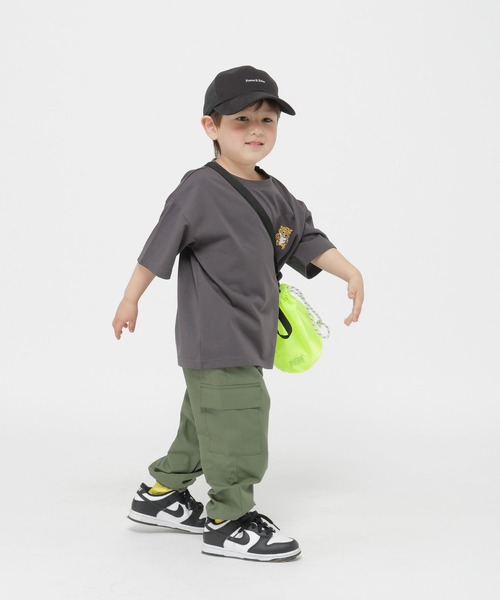 GLOBAL WORK(グローバルワーク)の「スゴラクストレッチカーゴパンツ/T/611230(カーゴパンツ・キッズ・ブラック/カーキ・100cm/110cm/120cm)」の21枚目の写真