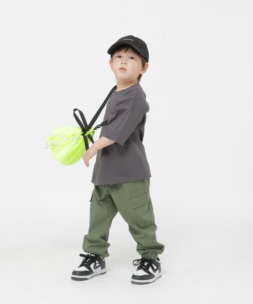 GLOBAL WORK(グローバルワーク)の「スゴラクストレッチカーゴパンツ/T/611230(カーゴパンツ・キッズ・ブラック/カーキ・100cm/110cm/120cm)」の22枚目の写真