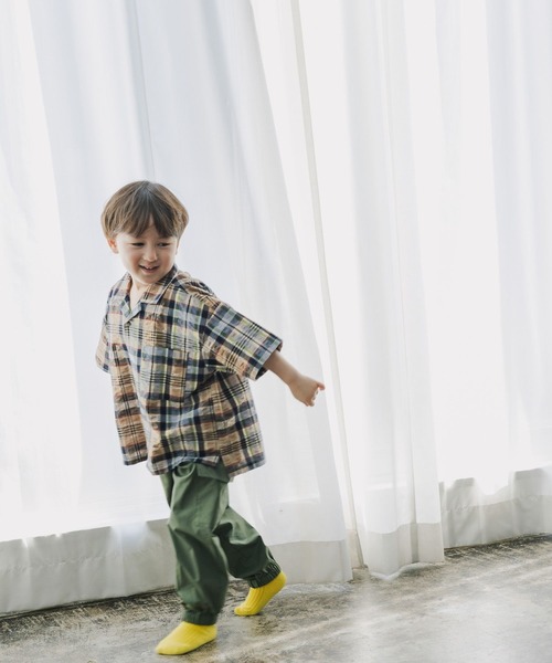 GLOBAL WORK(グローバルワーク)の「スゴラクストレッチカーゴパンツ/T/611230(カーゴパンツ・キッズ・ブラック/カーキ・100cm/110cm/120cm)」の12枚目の写真