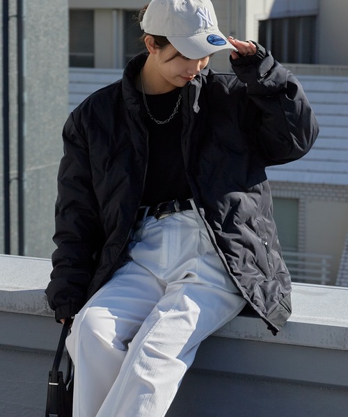 ROOPTOKYO（ループトウキョウ）の「Hibiki-style Basic Down Jacket / 比翼仕立て ベーシック ダウンジャケット（ダウンジャケット/コート・メンズ・ブラック・M/L）」の4枚目の写真