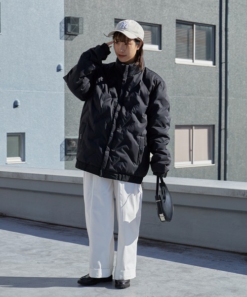 ROOPTOKYO（ループトウキョウ）の「Hibiki-style Basic Down Jacket / 比翼仕立て ベーシック ダウンジャケット（ダウンジャケット/コート・メンズ・ブラック・M/L）」の9枚目の写真