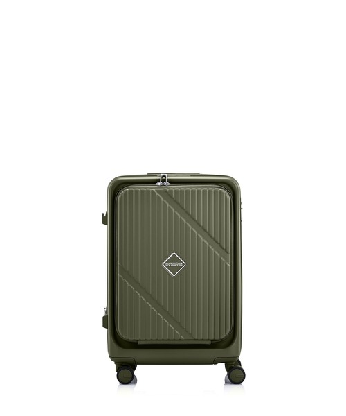 AMERICAN TOURISTER(アメリカンツーリスター)の「アメリカンツーリスター VELOX スピナー61/22 エキスパンダー TSA HW カーキ(スーツケース/キャリーバッグ・レディース・カーキ・M)」の3枚目の写真
