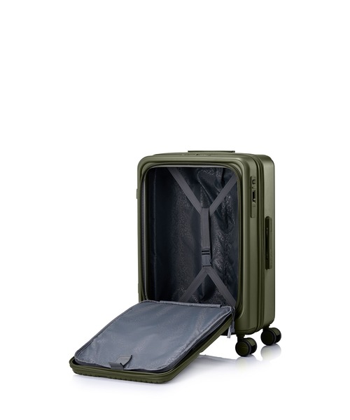 AMERICAN TOURISTER(アメリカンツーリスター)の「アメリカンツーリスター VELOX スピナー61/22 エキスパンダー TSA HW カーキ(スーツケース/キャリーバッグ・レディース・カーキ・M)」の9枚目の写真