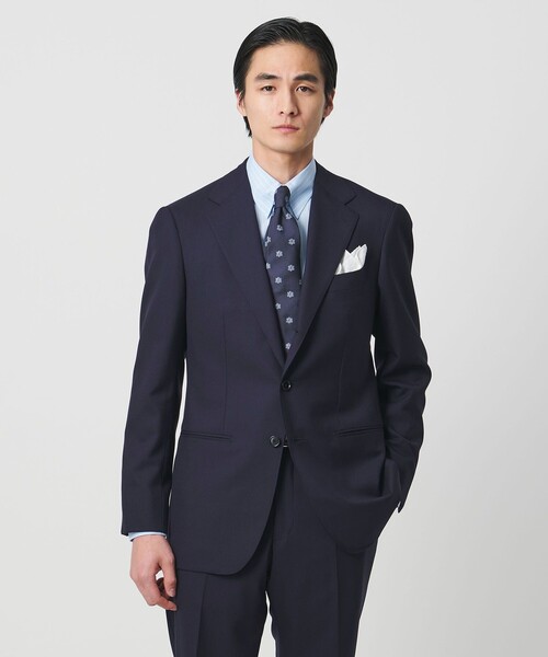 UNITED ARROWS(ユナイテッドアローズ)の「Vitale Barberis Canonico シングル 3ボタンスーツ MC―MODEL(セットアップ・メンズ・ダークブラウン/ネイビー・46/48/50/44)」の17枚目の写真