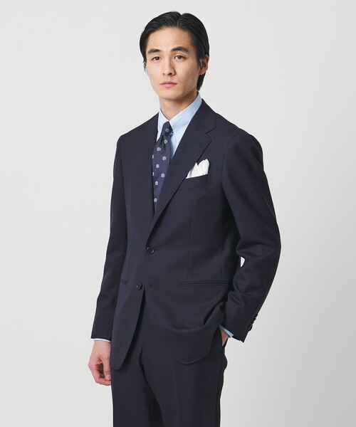 UNITED ARROWS(ユナイテッドアローズ)の「Vitale Barberis Canonico シングル 3ボタンスーツ MC―MODEL(セットアップ・メンズ・ダークブラウン/ネイビー・46/48/50/44)」の18枚目の写真
