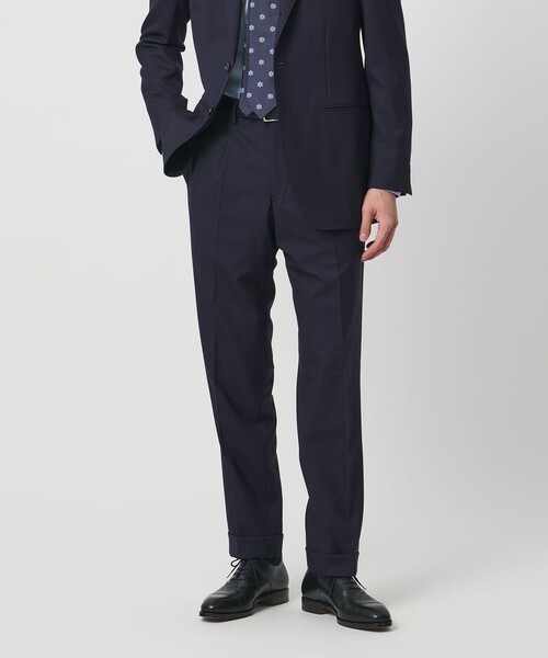 UNITED ARROWS(ユナイテッドアローズ)の「Vitale Barberis Canonico シングル 3ボタンスーツ MC―MODEL(セットアップ・メンズ・ダークブラウン/ネイビー・46/48/50/44)」の19枚目の写真