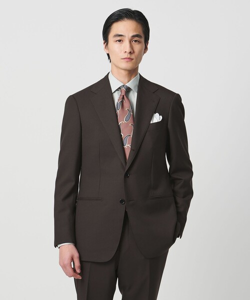 UNITED ARROWS(ユナイテッドアローズ)の「Vitale Barberis Canonico シングル 3ボタンスーツ MC―MODEL(セットアップ・メンズ・ダークブラウン/ネイビー・46/48/50/44)」の20枚目の写真