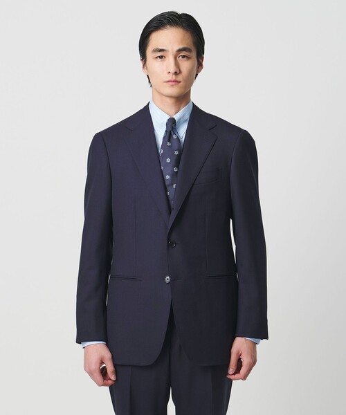 UNITED ARROWS(ユナイテッドアローズ)の「Vitale Barberis Canonico シングル 3ボタンスーツ MC―MODEL(セットアップ・メンズ・ダークブラウン/ネイビー・46/48/50/44)」の22枚目の写真