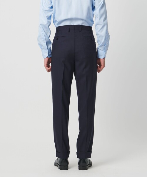 UNITED ARROWS(ユナイテッドアローズ)の「Vitale Barberis Canonico シングル 3ボタンスーツ MC―MODEL(セットアップ・メンズ・ダークブラウン/ネイビー・46/48/50/44)」の4枚目の写真