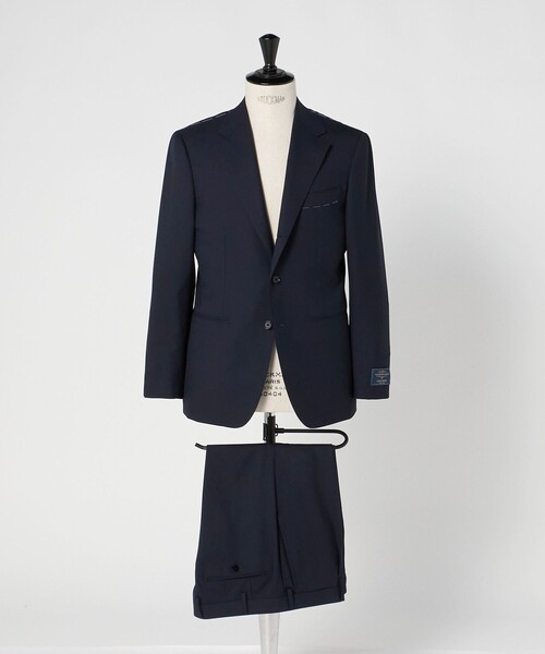 UNITED ARROWS(ユナイテッドアローズ)の「Vitale Barberis Canonico シングル 3ボタンスーツ MC―MODEL(セットアップ・メンズ・ダークブラウン/ネイビー・46/48/50/44)」の5枚目の写真