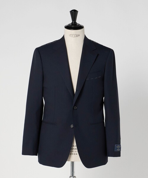 UNITED ARROWS(ユナイテッドアローズ)の「Vitale Barberis Canonico シングル 3ボタンスーツ MC―MODEL(セットアップ・メンズ・ダークブラウン/ネイビー・46/48/50/44)」の6枚目の写真