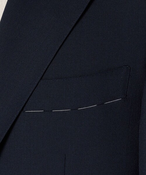 UNITED ARROWS(ユナイテッドアローズ)の「Vitale Barberis Canonico シングル 3ボタンスーツ MC―MODEL(セットアップ・メンズ・ダークブラウン/ネイビー・46/48/50/44)」の10枚目の写真