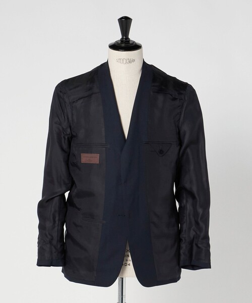 UNITED ARROWS(ユナイテッドアローズ)の「Vitale Barberis Canonico シングル 3ボタンスーツ MC―MODEL(セットアップ・メンズ・ダークブラウン/ネイビー・46/48/50/44)」の14枚目の写真