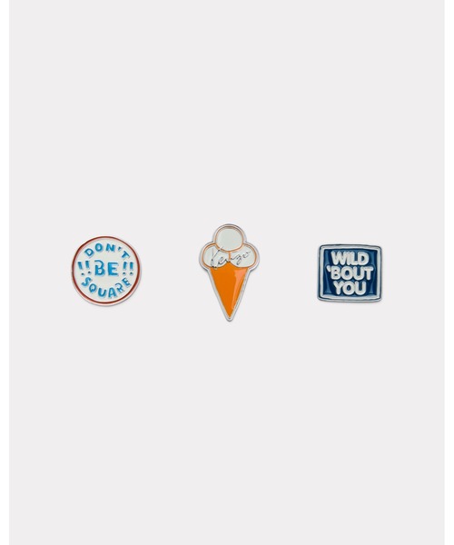 KENZO Badges' ピンズ セット（ブローチ/コサージュ）｜KENZO