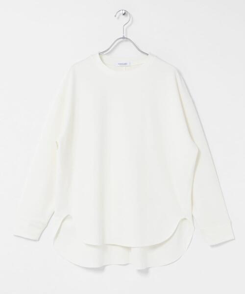 URBAN RESEARCH Sonny Label（アーバンリサーチサニーレーベル）の「カットジョーゼットプルオーバー（Tシャツ/カットソー・レディース・グレー系その他/オフホワイト/ブラック・FREE）」の11枚目の写真