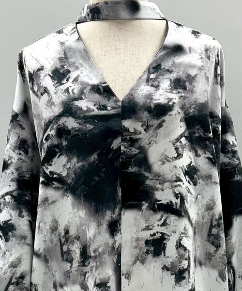 Mavie..7（メヴィセットゥ）の「【Mavie..7】前後2WAYバンドカラーシャツ（シャツ/ブラウス・レディース・オフホワイト/ブラック/その他1・FREE）」の11枚目の写真