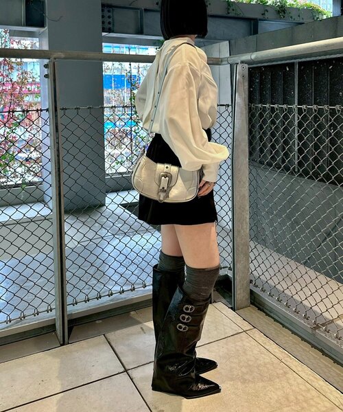 Mavie..7（メヴィセットゥ）の「【Mavie..7】前後2WAYバンドカラーシャツ（シャツ/ブラウス・レディース・オフホワイト/ブラック/その他1・FREE）」の14枚目の写真