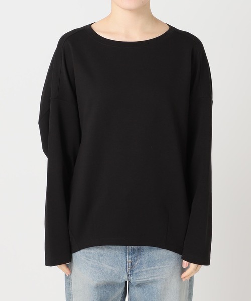 FRAMeWORK（フレームワーク）の「≪一部カラーWEB限定 / 追加≫コクーンプルオーバー（Tシャツ/カットソー・レディース・ホワイト/ブラック/チャコールグレー/グレー・FREE）」の10枚目の写真