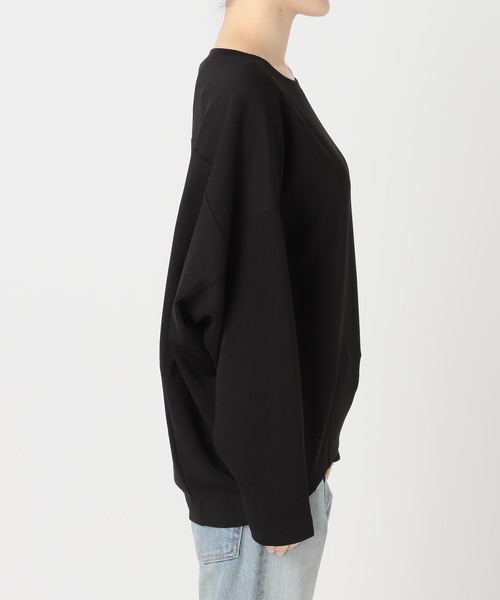 FRAMeWORK（フレームワーク）の「≪一部カラーWEB限定 / 追加≫コクーンプルオーバー（Tシャツ/カットソー・レディース・ホワイト/ブラック/チャコールグレー/グレー・FREE）」の7枚目の写真