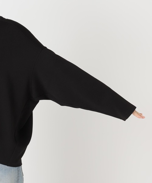 FRAMeWORK（フレームワーク）の「≪一部カラーWEB限定 / 追加≫コクーンプルオーバー（Tシャツ/カットソー・レディース・ホワイト/ブラック/チャコールグレー/グレー・FREE）」の6枚目の写真