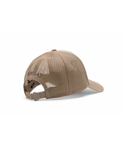 REPLAY(リプレイ)の「パールビーズCAP(キャップ・レディース・ベージュ/オリーブ・FREE)」の3枚目の写真