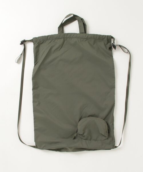 DAIWA PIER39(ダイワピア39)の「DAIWA PIER39 TECH PERTEX TRAVEL KNAPSACK ダイワ ピア39 BB-35026(バックパック/リュック・メンズ・ブラック/セージグリーン・FREE)」の4枚目の写真
