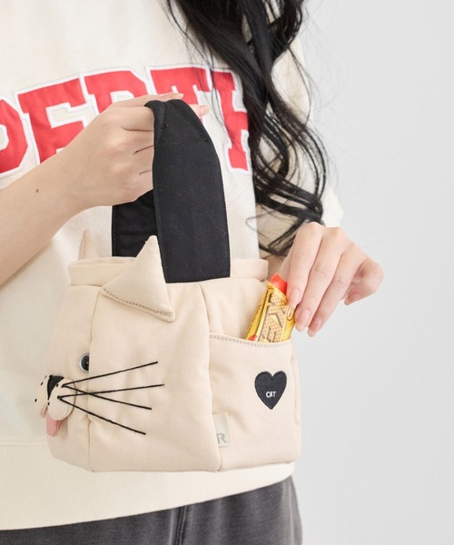 ROOTOTE（ルートート）の「ルートート / EU.べビールー.ネコ-A（トートバッグ・レディース・ホワイト系その他/ブラウン系その他/ブラック系その他・FREE）」の10枚目の写真