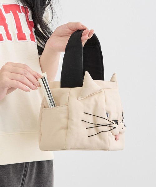 ROOTOTE（ルートート）の「ルートート / EU.べビールー.ネコ-A（トートバッグ・レディース・ホワイト系その他/ブラウン系その他/ブラック系その他・FREE）」の11枚目の写真