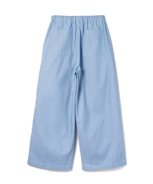 Sandinista(サンディニスタ)の「Light Denim Easy Baggy Pants / 薄手デニムバギーパンツ(その他パンツ・メンズ・ライトブルー・FREE)」の2枚目の写真