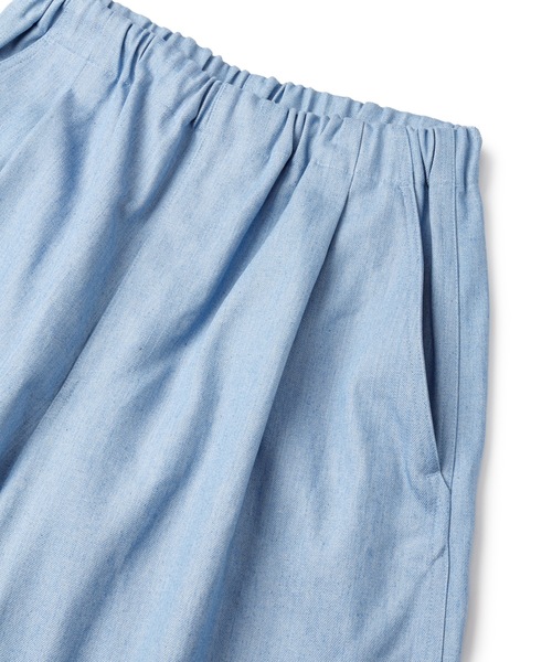 Sandinista(サンディニスタ)の「Light Denim Easy Baggy Pants / 薄手デニムバギーパンツ(その他パンツ・メンズ・ライトブルー・FREE)」の3枚目の写真