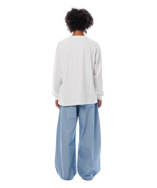 Sandinista(サンディニスタ)の「Light Denim Easy Baggy Pants / 薄手デニムバギーパンツ(その他パンツ・メンズ・ライトブルー・FREE)」の11枚目の写真