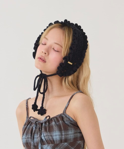 kaorinomori（カオリノモリ）の「kaorinomori  リフィヘアバンド / カオリノモリ（ヘアバンド・レディース・ホワイト/ブラック/ブラウン/ピンク・FREE）」の7枚目の写真