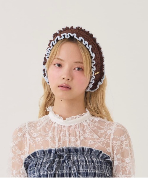 kaorinomori（カオリノモリ）の「kaorinomori  リフィヘアバンド / カオリノモリ（ヘアバンド・レディース・ホワイト/ブラック/ブラウン/ピンク・FREE）」の22枚目の写真